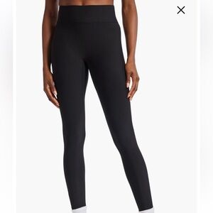 Bandier Ribbed Black Leggings 🖤